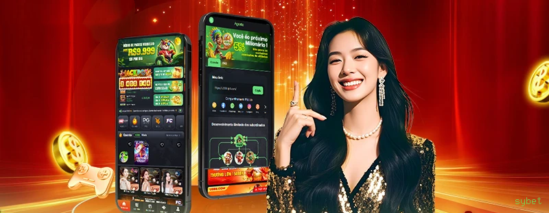 Login rápido no app sybet
